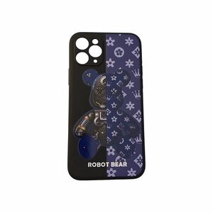 Robot Bear Blue Phone Case iPhone 11 Pro